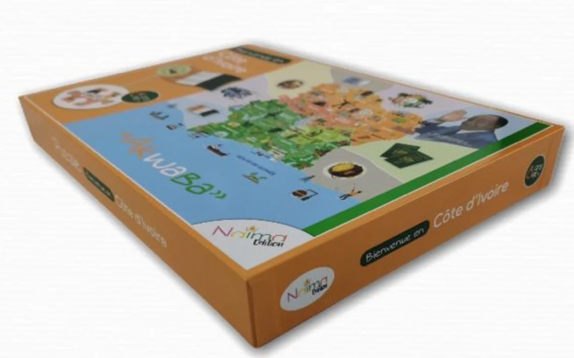 Puzzle Carte de la Côte d'Ivoire
