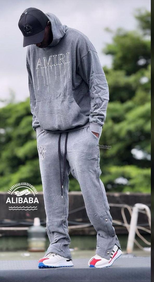 pantalon de survêtement gris
