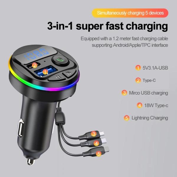 transmetteur FM Bluetooth