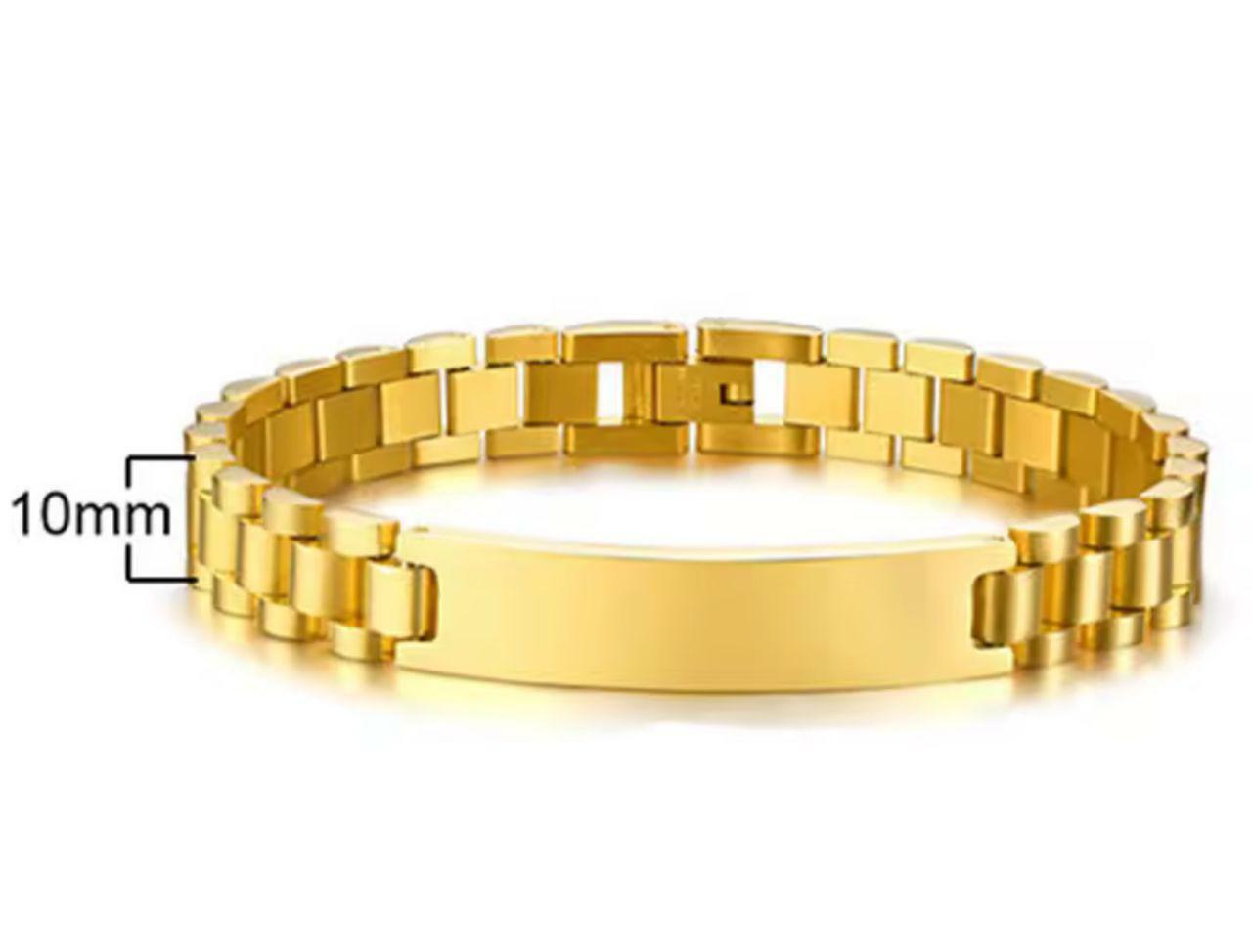 bracelet o'r plaqué