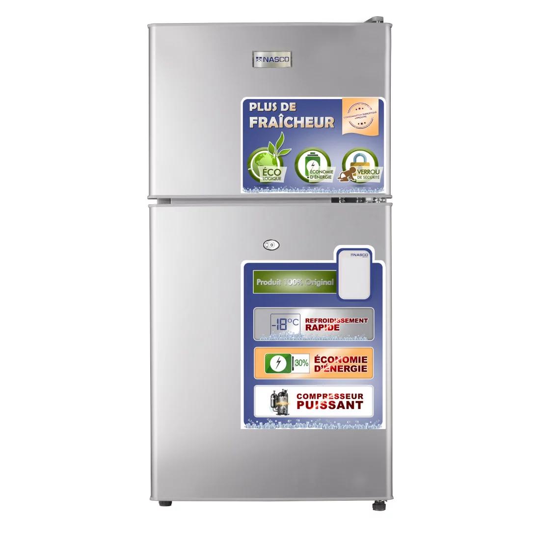 NNASCO REFRIGERATEUR DEUX PORTES 105 LT