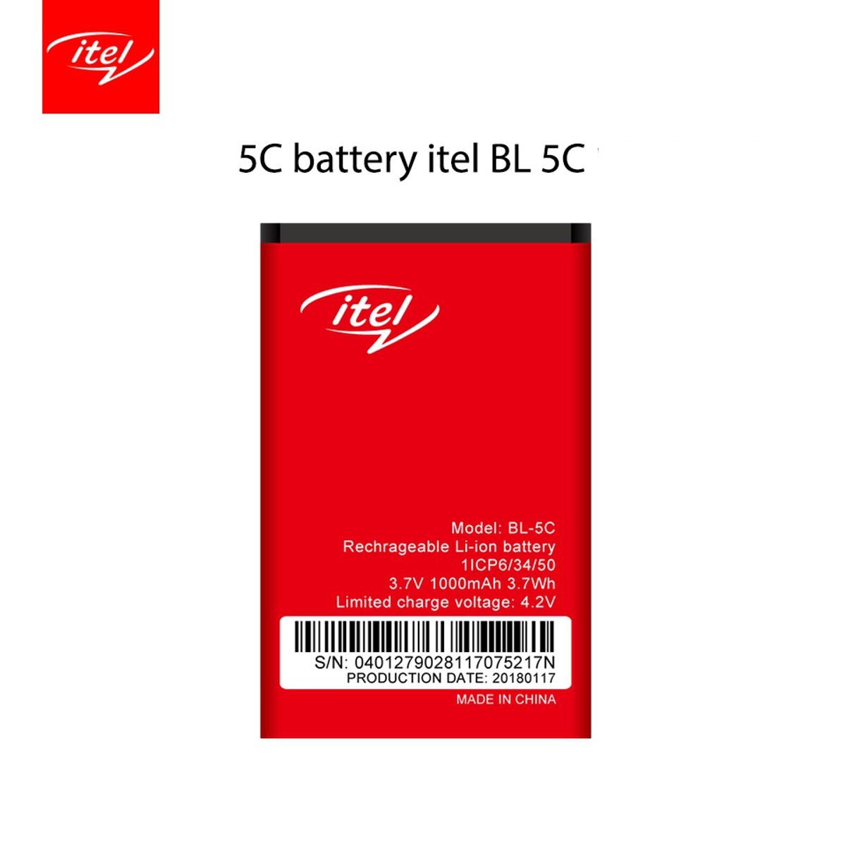 Batterie externe Itel originale 1000mAh BL-5C