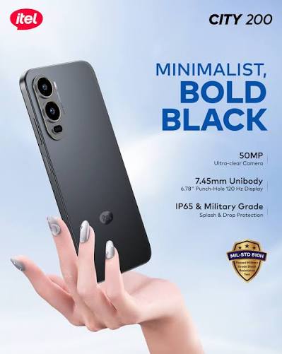 ITEL CITY 200 128GB 8RAM(4+4)