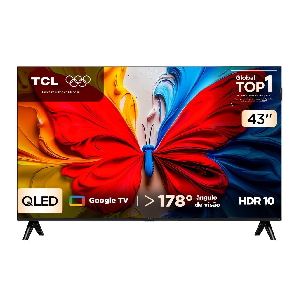 TCL TV QLED ECRAN 43’’ POUCES ANDROID
