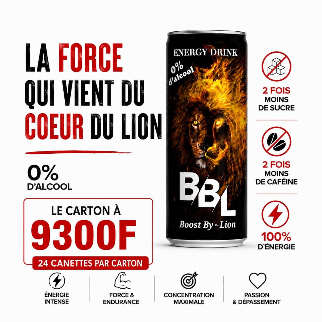 BBL Energy Drink – Boost By The Lion